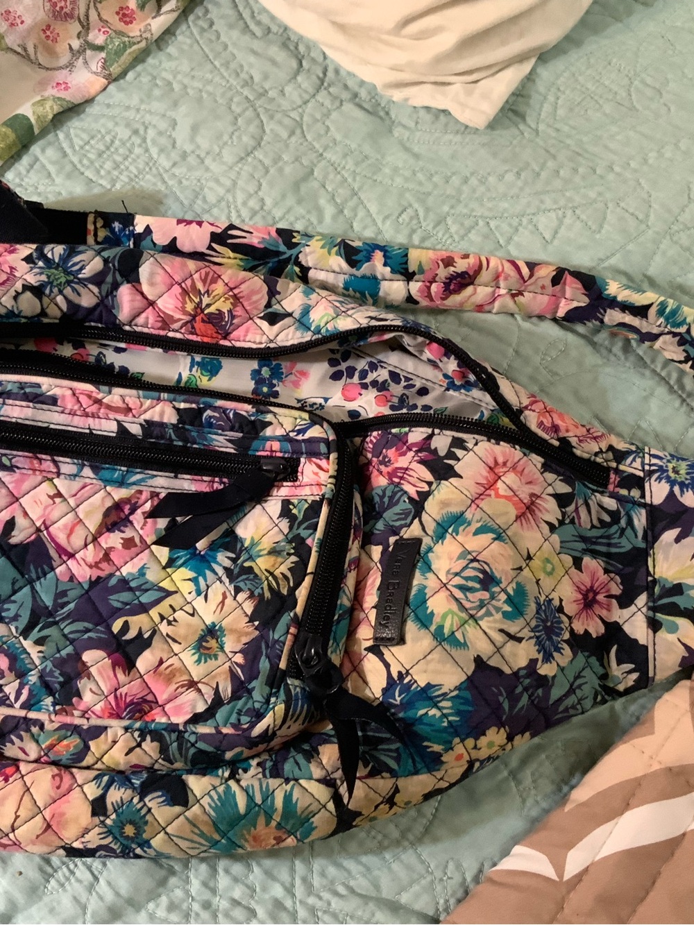 Vera Bradley Quilted Floral Crossbody Bag - Multicolor
